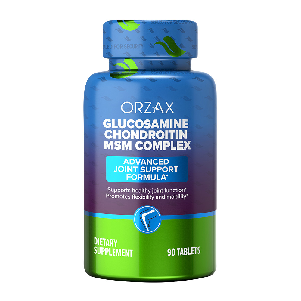 Orzax ГЛЮКОЗАМИН И ХОНДРОИТИН МСМ КОМПЛЕКС Glucosamine chondroitin msm comlex 